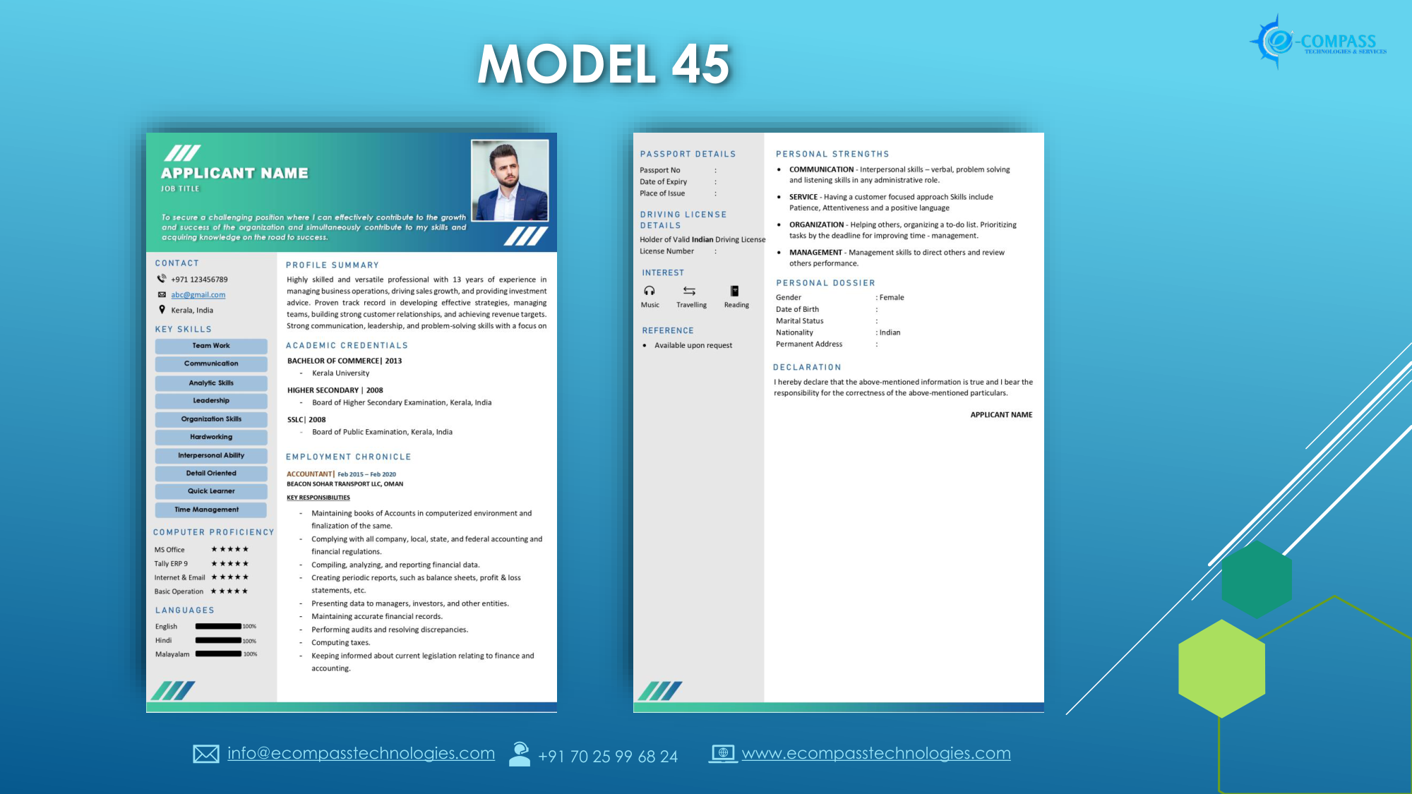 CV SAMPLES - ECOMPASS TECHNOLOGIES-16